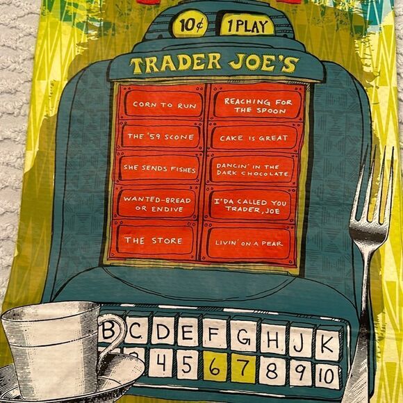 Trader Joe’s Plastic Reusable Shopping Tote Bag 6 Gallon New Jersey - Picture 12 of 14